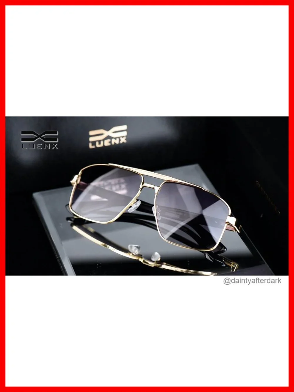 Polarized Aviator Sunglasses for Men Women Square UV400 Protection Anti-Glare